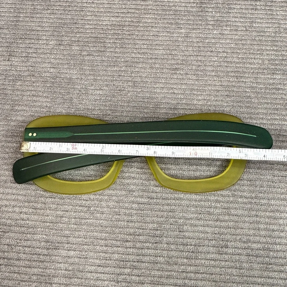 Danilo Carraro by Kador Venice Eyeglasses Green Cat Eye Frames Italy 52-21-145